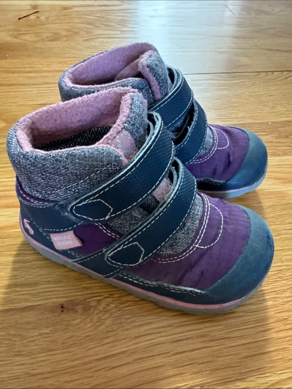 See Kai run Lots of life left! Waterproof insulated Kids Winter Boots